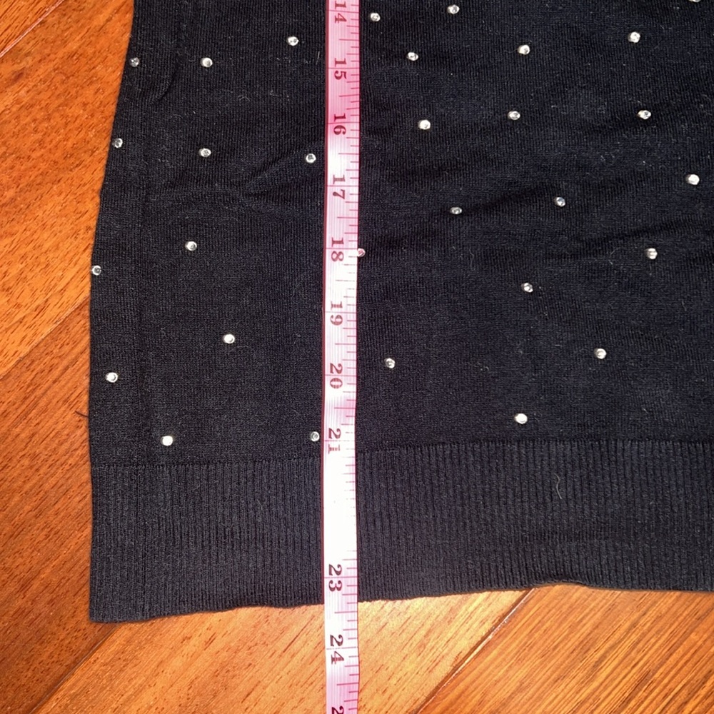 Express Rhinestone Sweater 🖤💎 - Picture 7 of 7